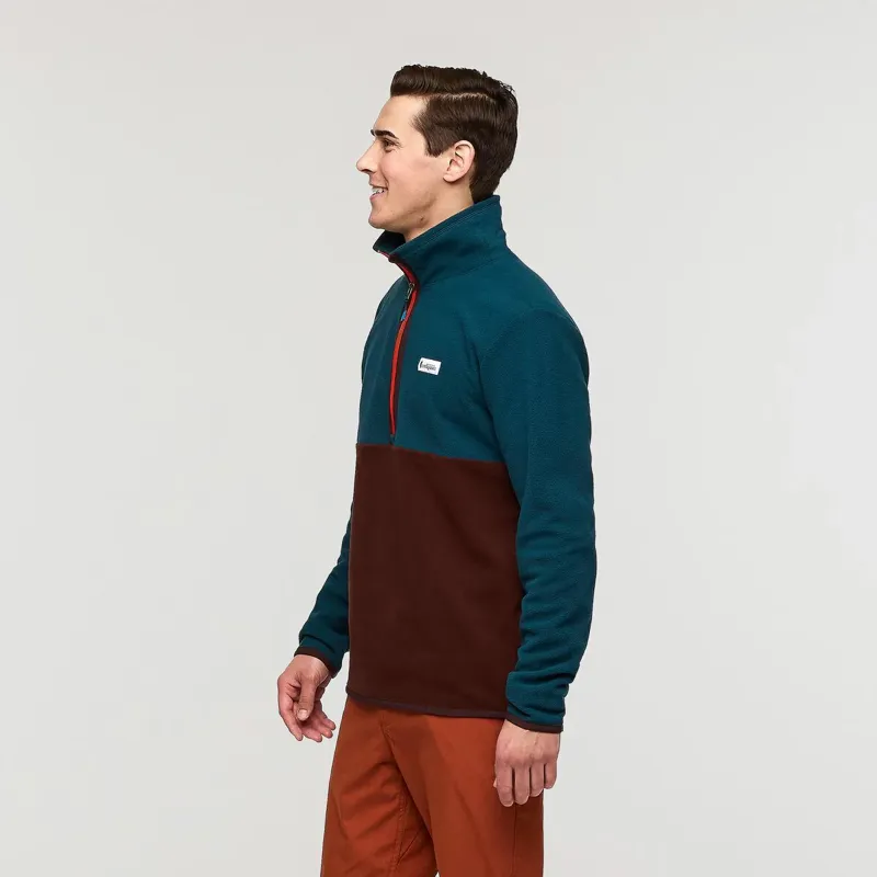 Cotopaxi Men's Amado Fleece Pullover Abyss Chestnut-3