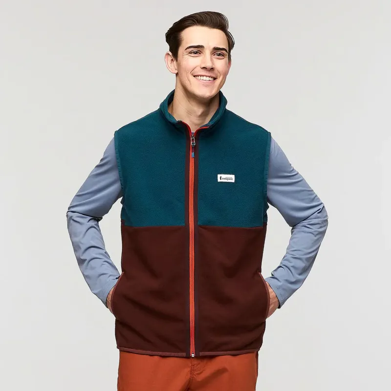 Cotopaxi Men's Amado Fleece Vest Abyss Chestnut-2