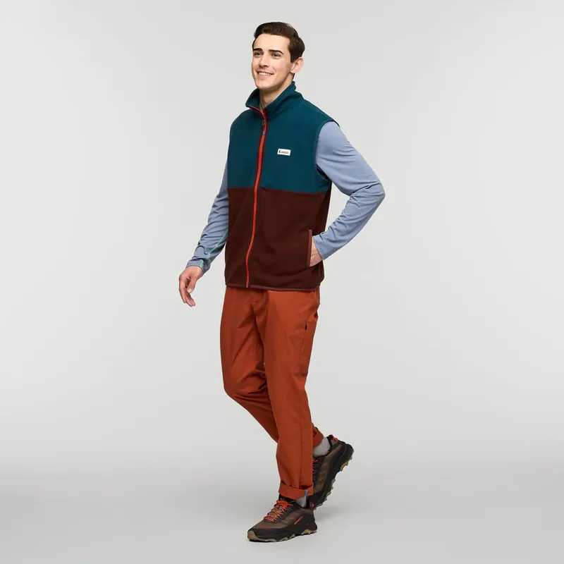 Cotopaxi Men's Amado Fleece Vest Abyss Chestnut-3