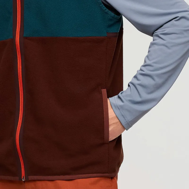 Cotopaxi Men's Amado Fleece Vest Abyss Chestnut-4
