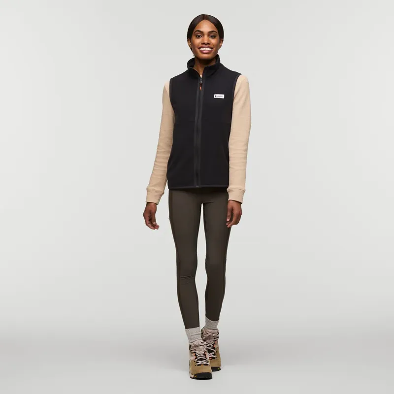 Cotopaxi Women's Amado Fleece Vest Black-3