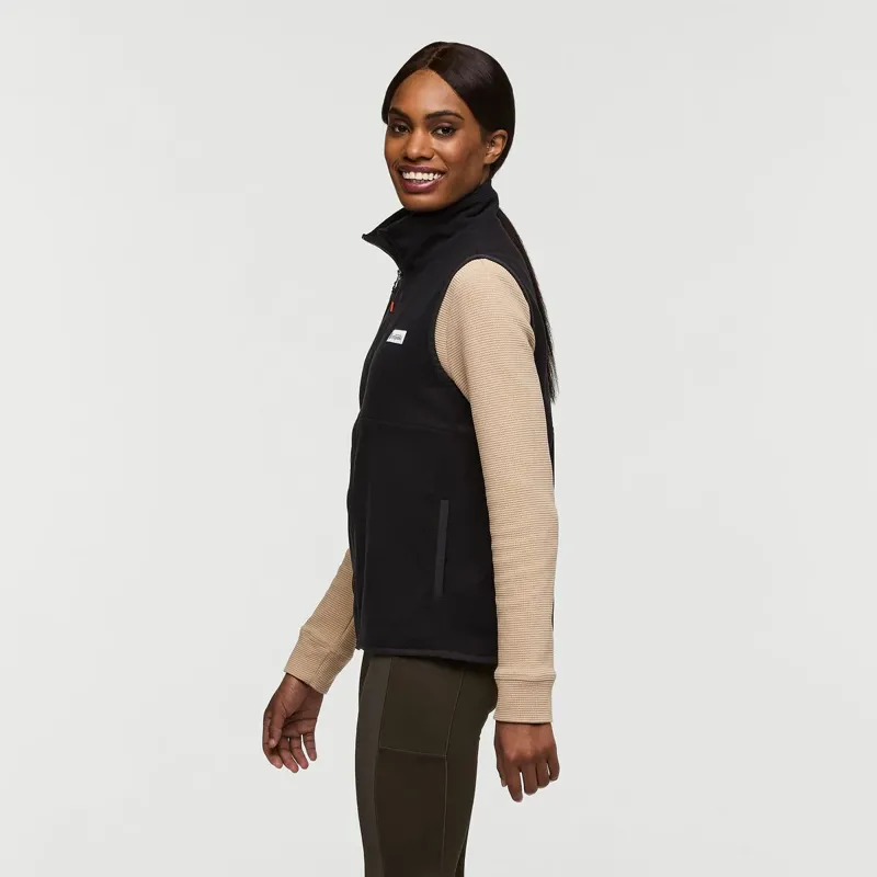 Cotopaxi Women's Amado Fleece Vest Black-5