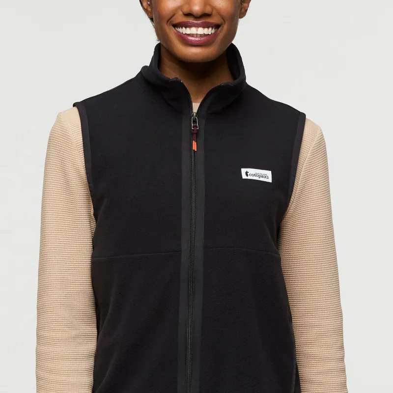 Cotopaxi Women's Amado Fleece Vest Black-7