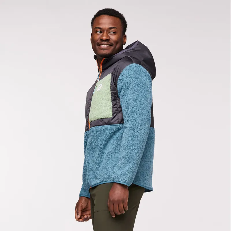 Cotopaxi Men's Trico Hybrid Hooded Jacket Graphite Spruce-4