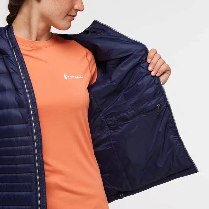 Cotopaxi Women's  Fuego Down Hooded Jacket Maritime-8