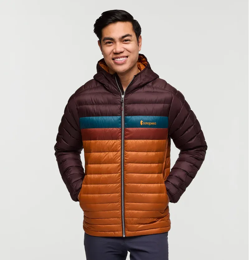 Cotopaxi Men's Fuego Down Hooded Jacket Coffee-8