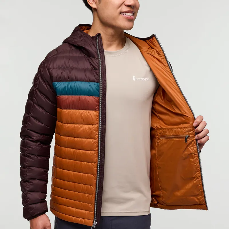 Cotopaxi Men's Fuego Down Hooded Jacket Coffee-6