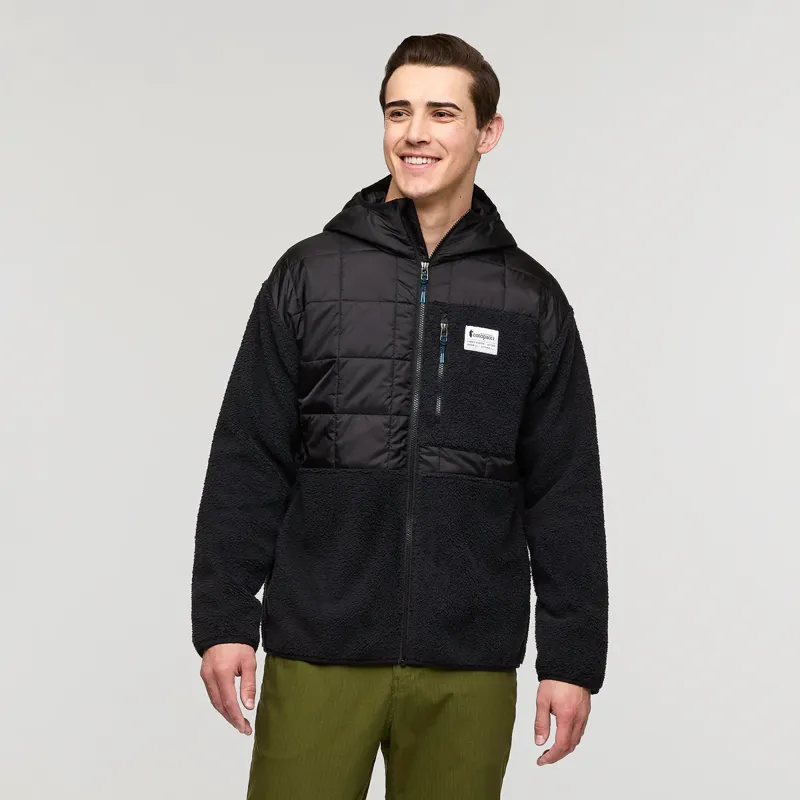 Trico Hybrid Jacket - Men's Trico Hybrid Hooded Jacket Graphite Bluespruce
