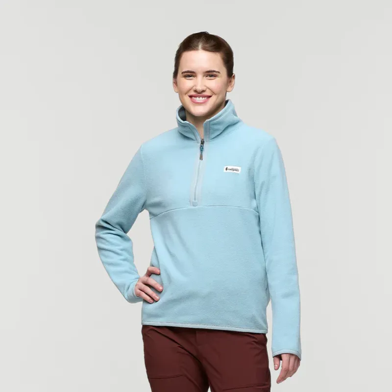 Cotopaxi Women's Amado Fleece Pullover Sea-1