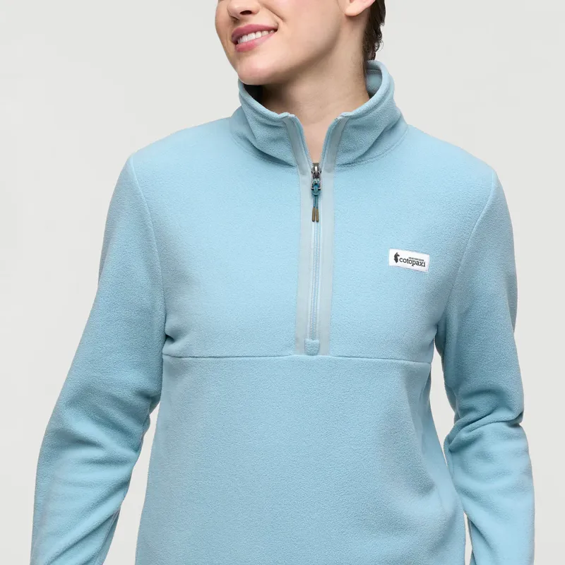 Cotopaxi Women's Amado Fleece Pullover Sea-5