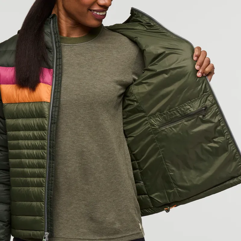 Cotopaxi Women's Fuego Down Hooded Jacket Woods-9