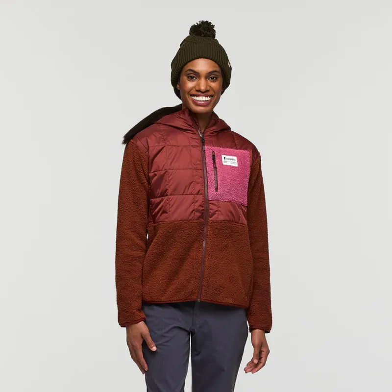 Cotopaxi Women's Trico Hybrid Hooded Jacket Rusty-2