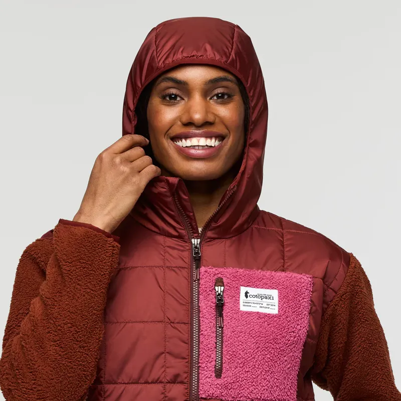 Cotopaxi Women's Trico Hybrid Hooded Jacket Rusty-7