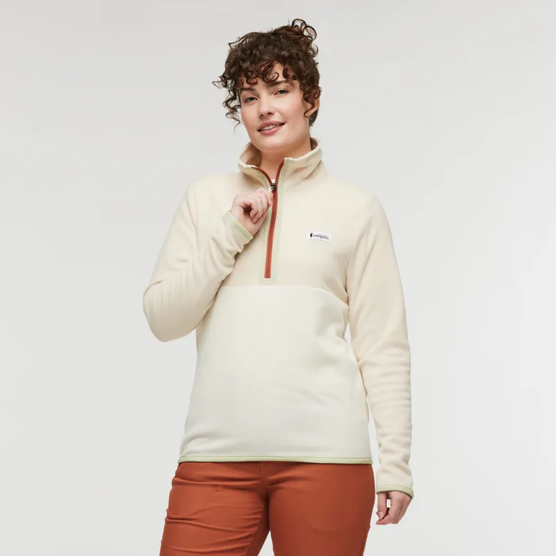 Cotopaxi Women's Amado Fleece Pullover Bone-3