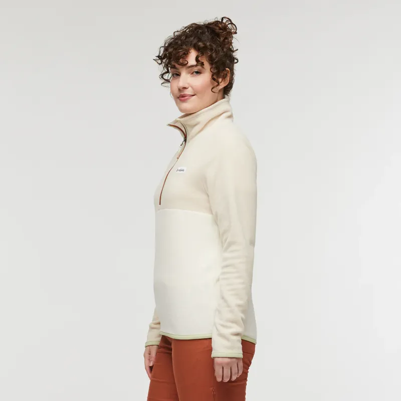 Cotopaxi Women's Amado Fleece Pullover Bone-4