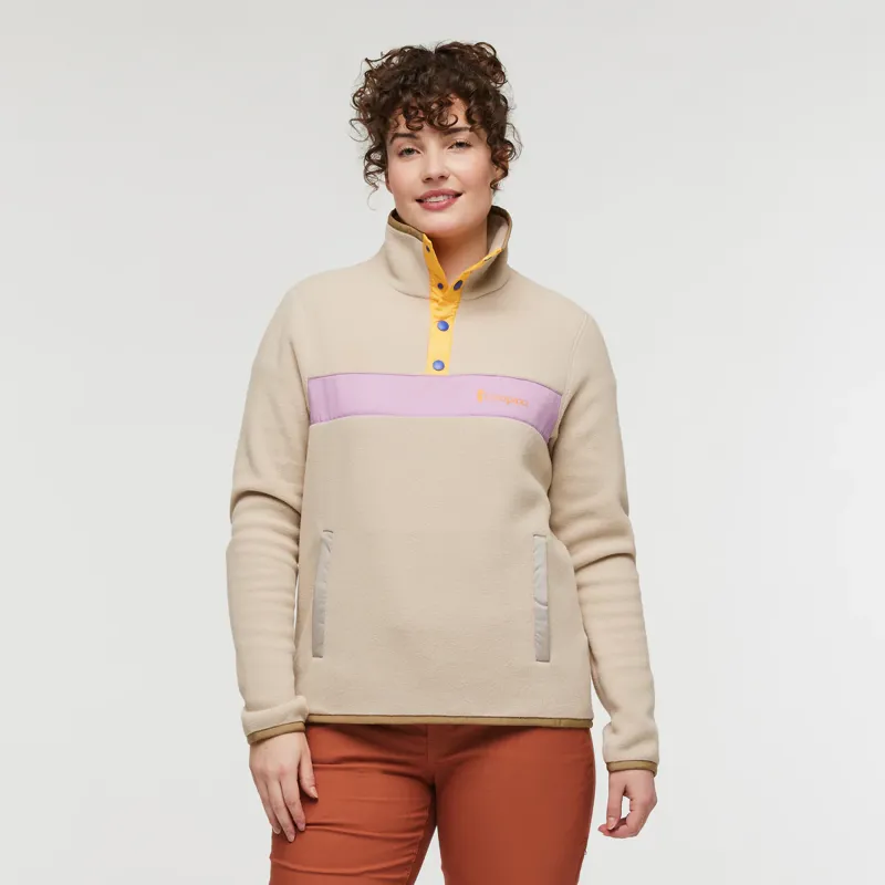 Cotopaxi Women's Teca Fleece Pullover Sugar-3