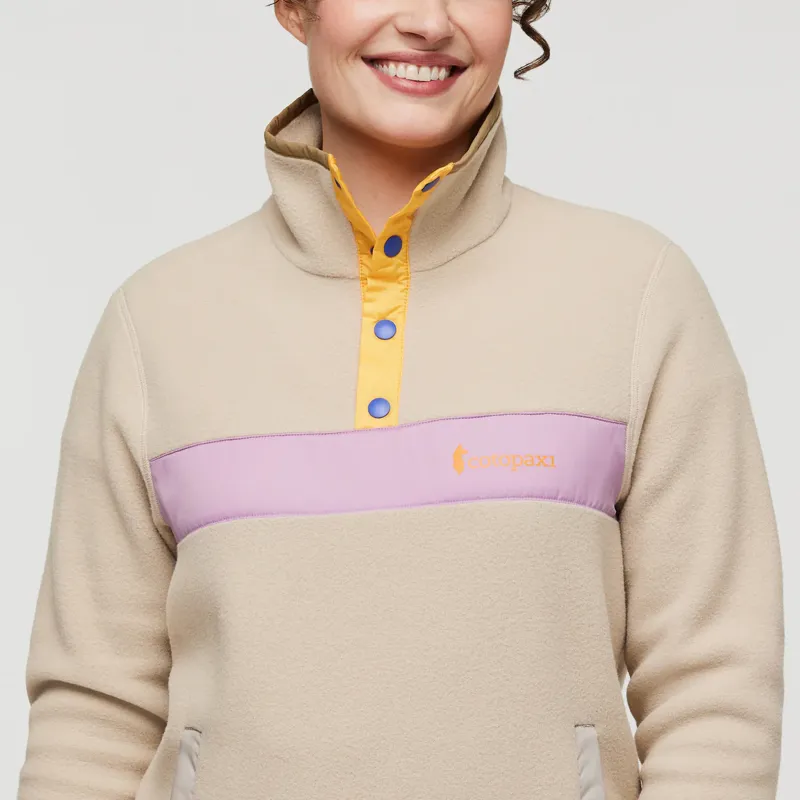 Cotopaxi Women's Teca Fleece Pullover Sugar-7