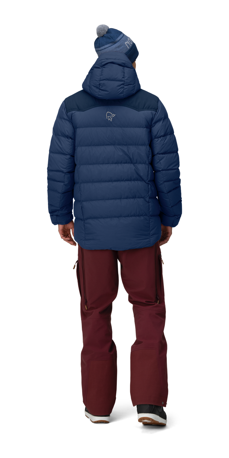 Norrona Men's Tamok Down750 Jacket Indigo-3