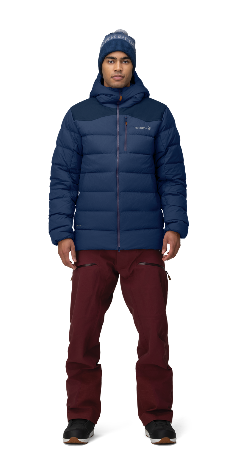 Norrona Men's Tamok Down750 Jacket Indigo-2