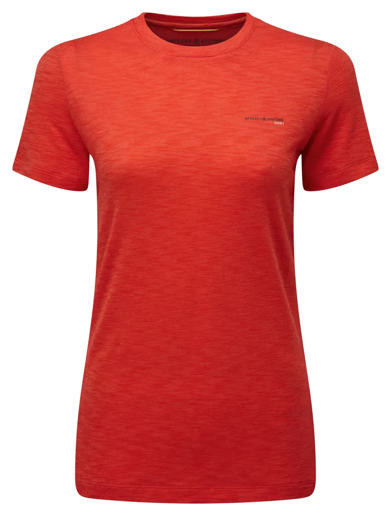 Artilect Womens Sprint Tee Red