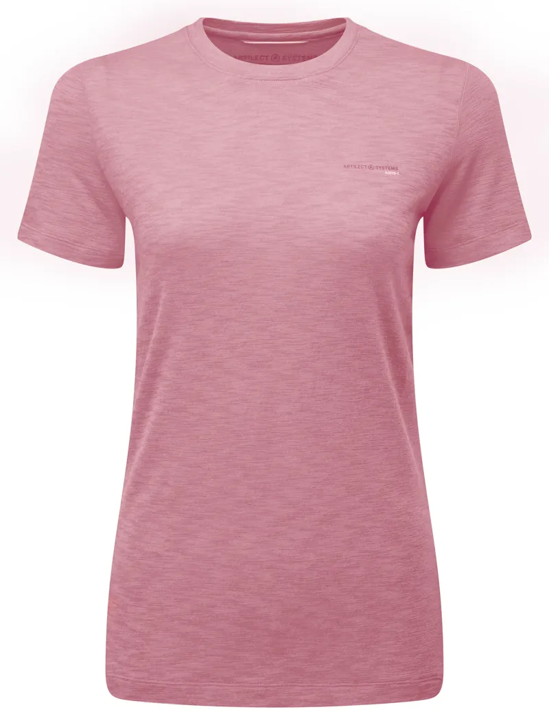 Artilect Womens Sprint Tee Rose