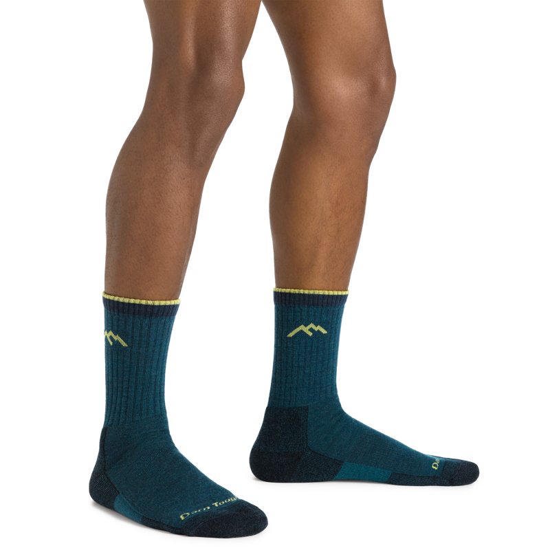 Darn Tough Mens Hiker Micro Crew Cushion Dark Teal-1