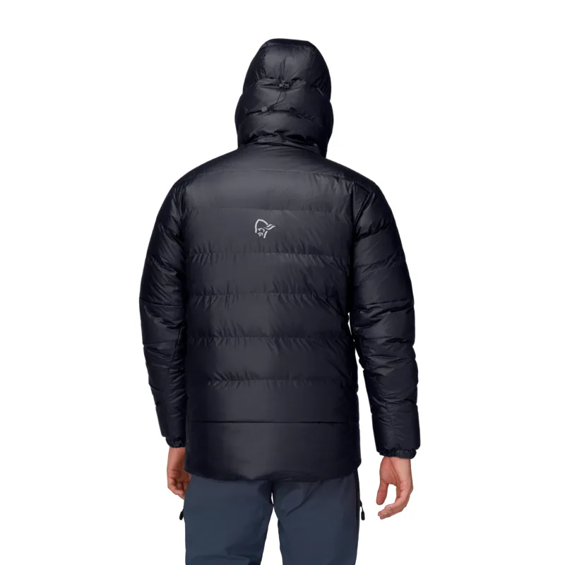 Norrona Men's Trollveggen Down800 Hood Jacket Caviar-3