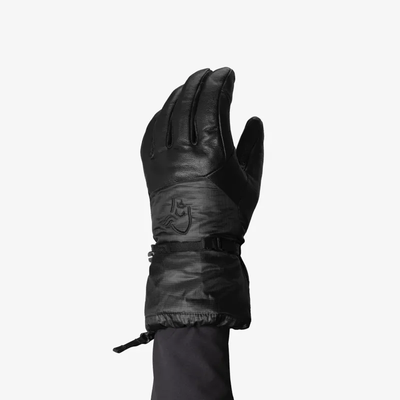 Norrona Unisex Trollveggen Gore-Tex Gloves Caviar-3