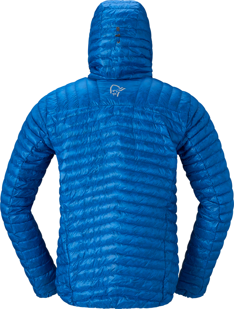 Norrona Men's Trollveggen Superlight Down800 Hooded Jacket Skydiver-1