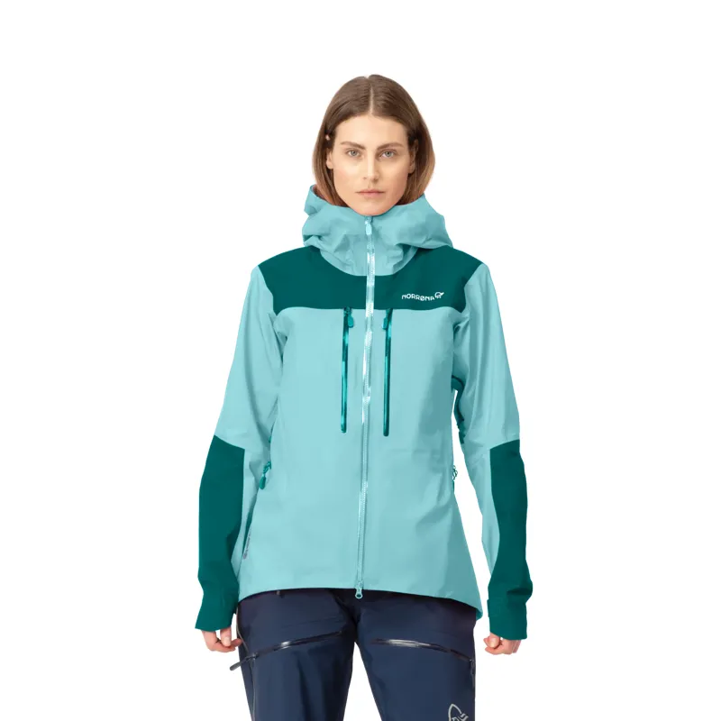 Norrona Women's Trollveggen Gore-Tex Pro Light Jacket Clearwater-5