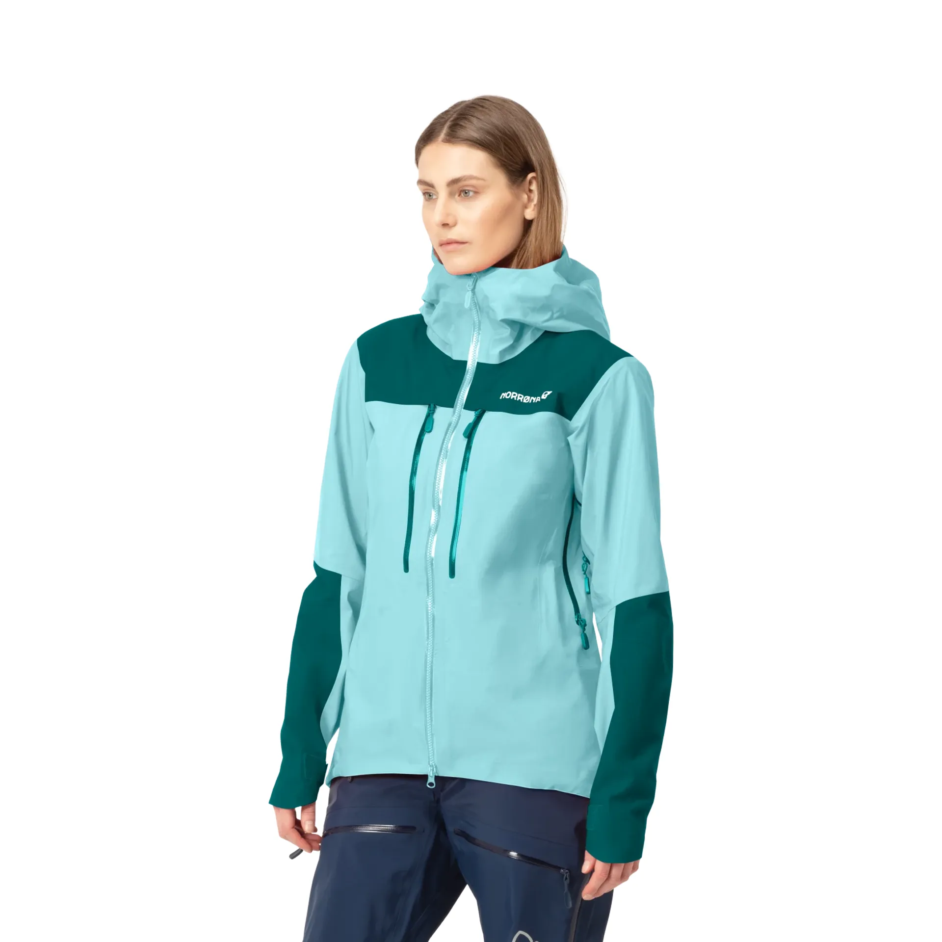 Norrona Women's Trollveggen Gore-Tex Pro Light Jacket Clearwater