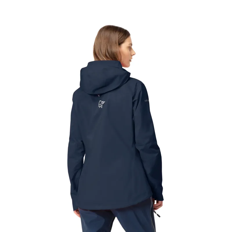 Norrona Women's Trollveggen Gore-Tex Pro Light Jacket Indigo-5