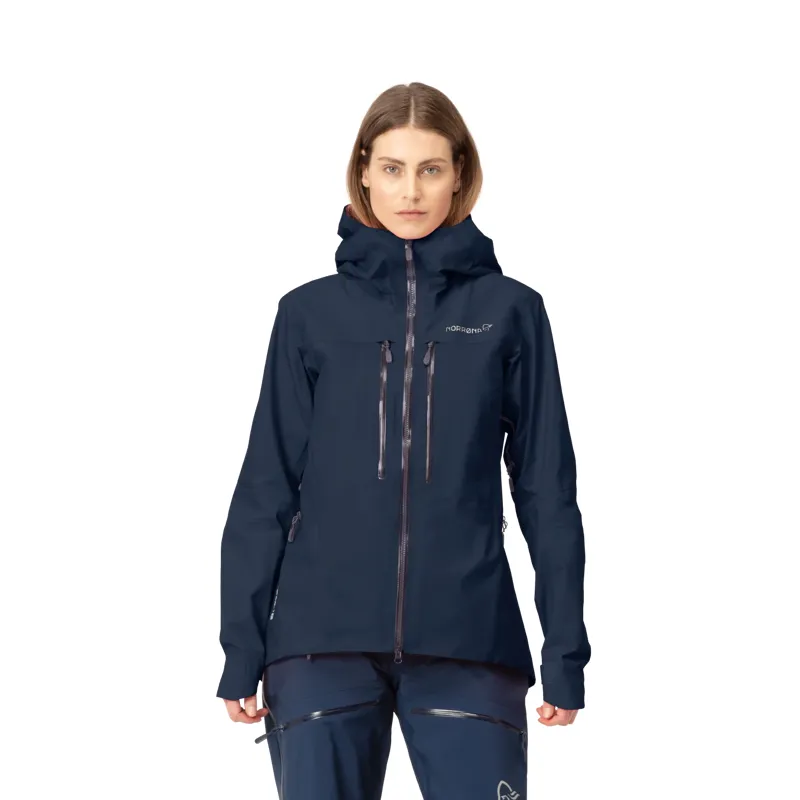 Norrona Women's Trollveggen Gore-Tex Pro Light Jacket Indigo-3