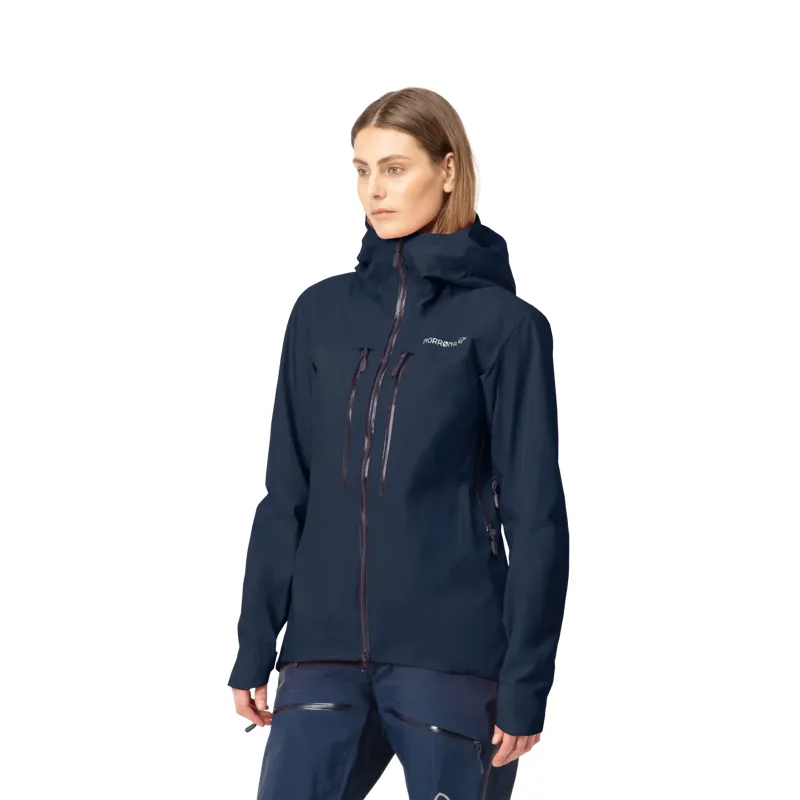 Norrona Women's Trollveggen Gore-Tex Pro Light Jacket Indigo-4