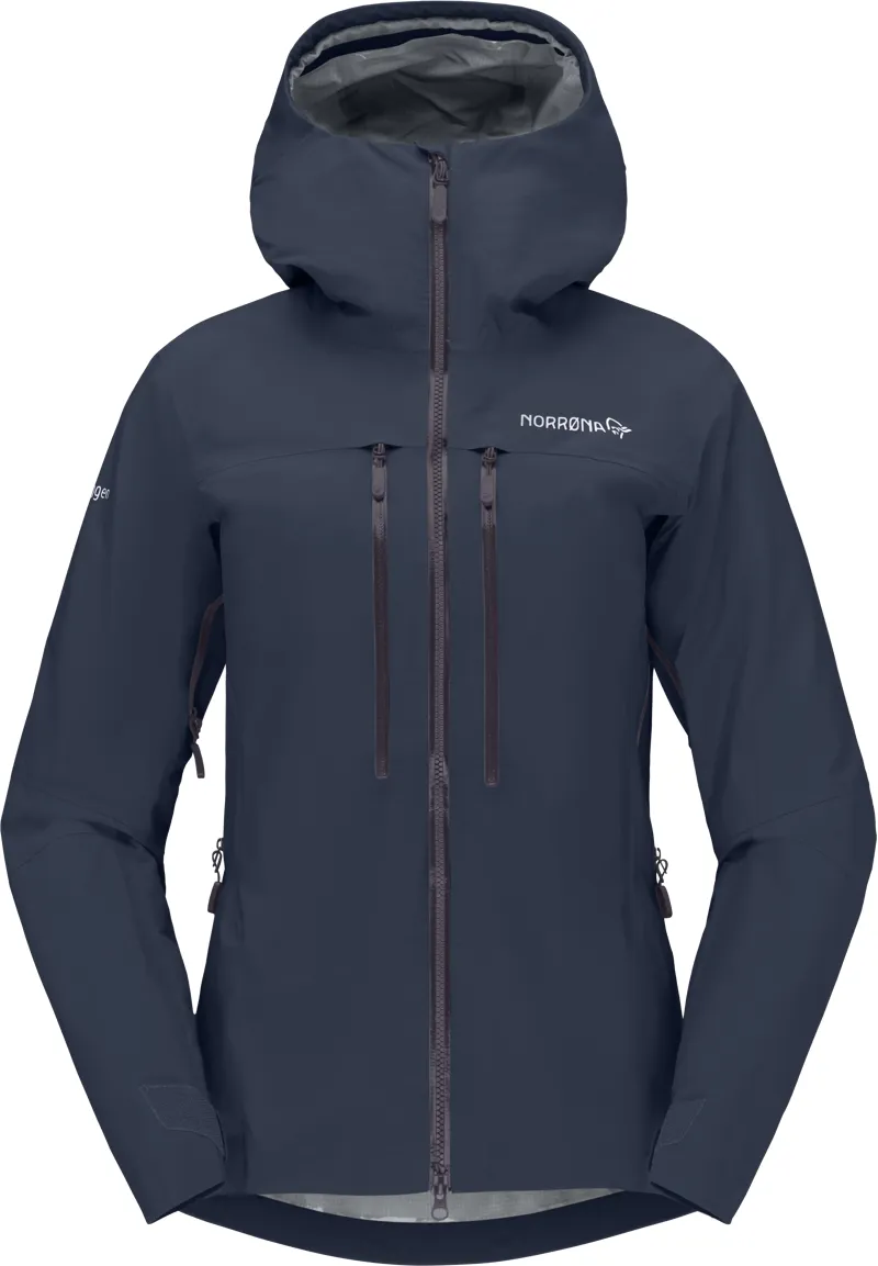 Norrona Women's Trollveggen Gore-Tex Pro Light Jacket Indigo