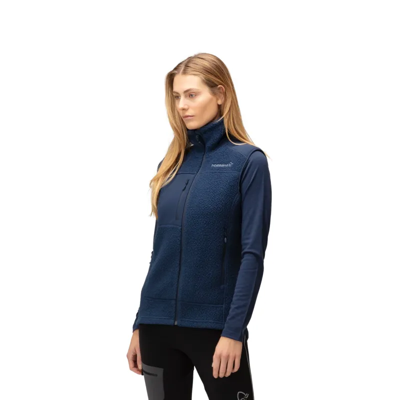 Norrona Women's Trollveggen Thermal Pro Vest Indigo-4