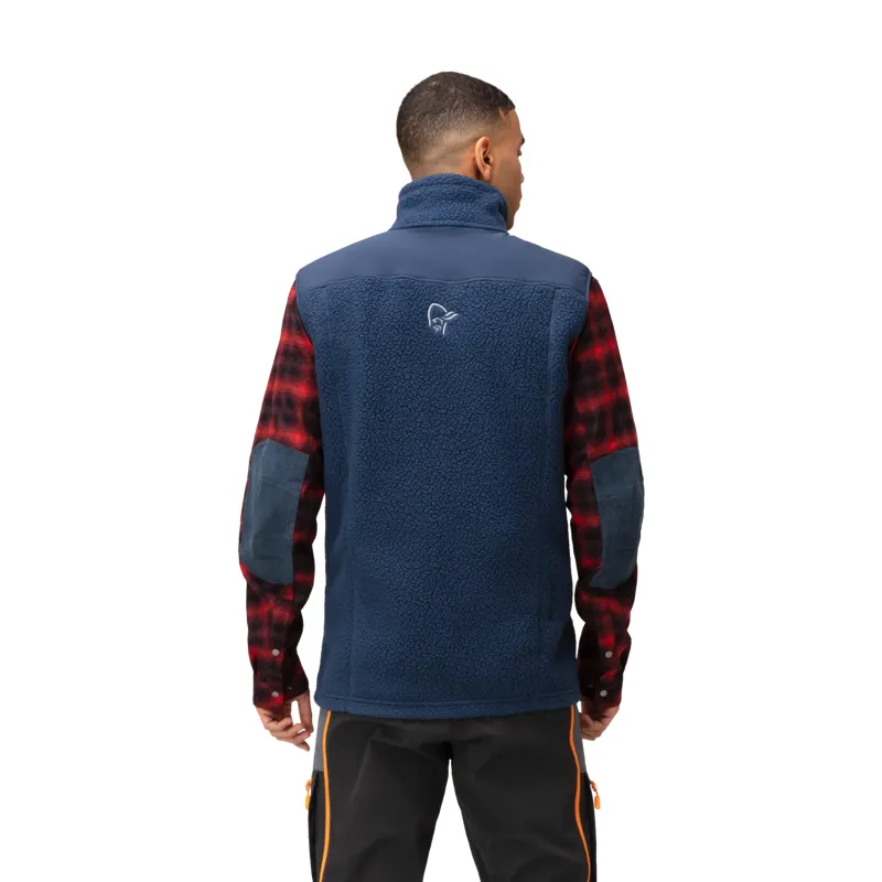 Norrona Men's Trollveggen Thermal Pro Vest Indigo-3