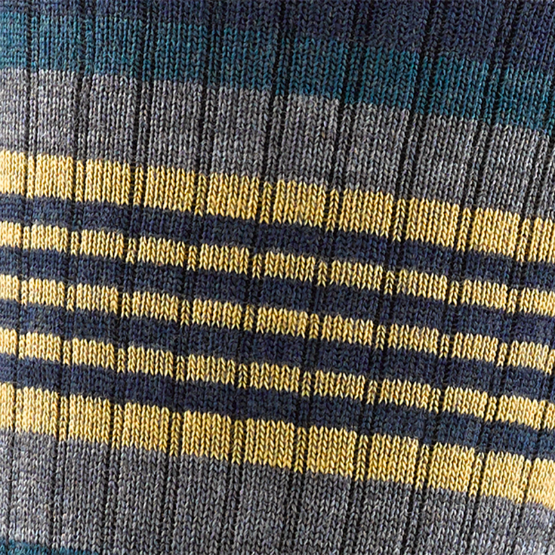 Darn Tough Mens Unstandard Stripe Crew Light Cushion Grey-1