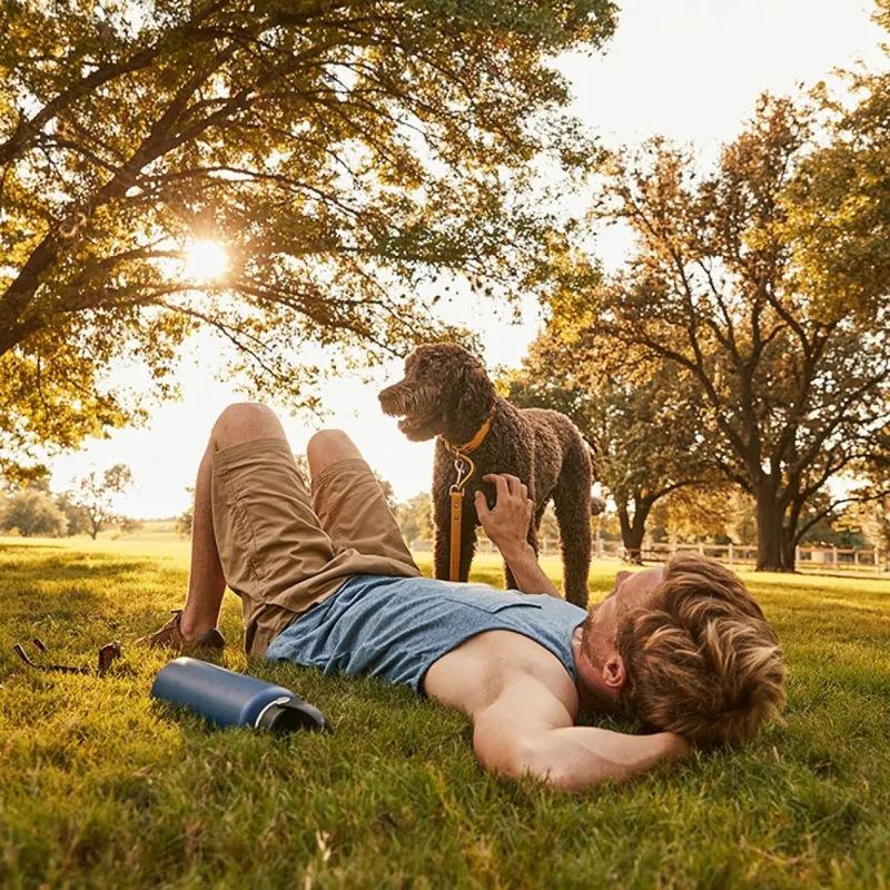 Hydro Flask 40oz Wide Mouth Flex Cap Indigo-2