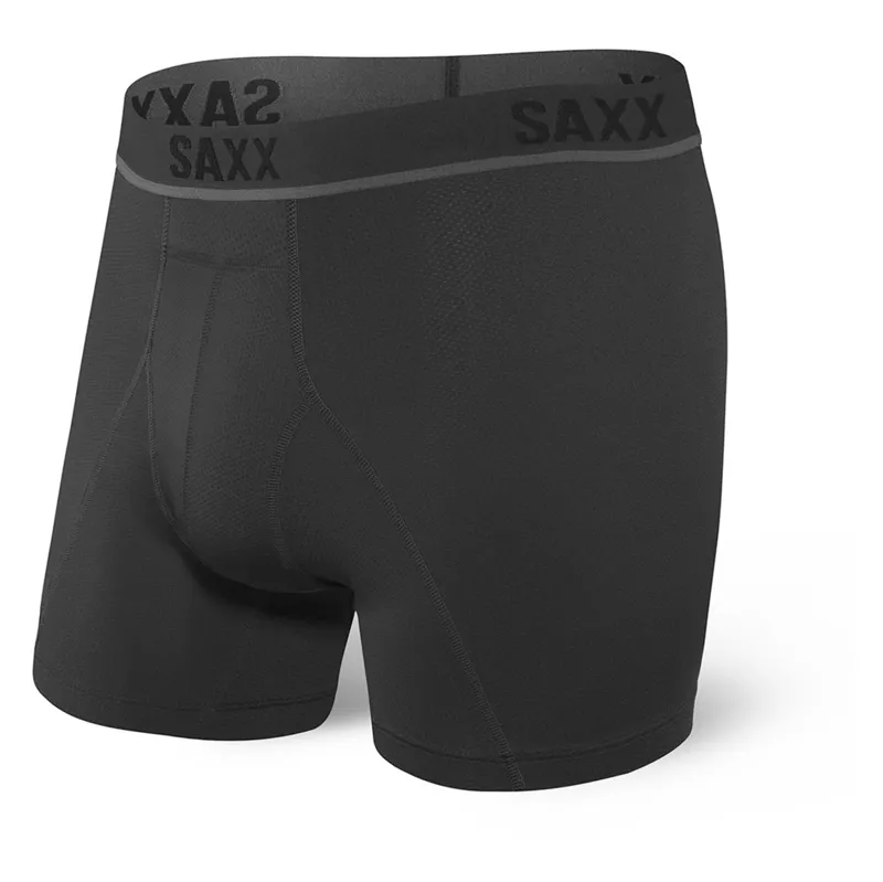 SAXX Mens Kinetic HD Boxer Blackout