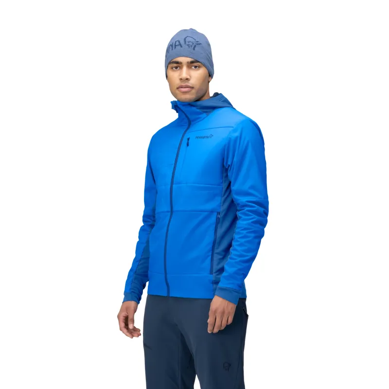 Norrona Men's Falketind Alpha90 Insulated Zip Hood Jacket Skydiver-5
