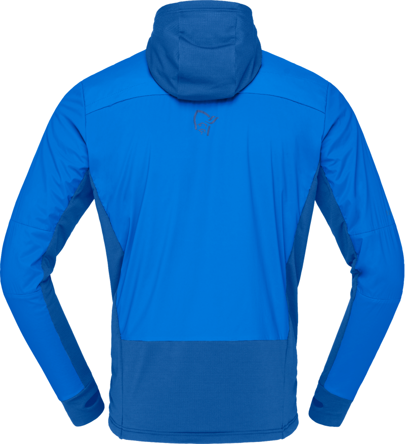 Norrona Men's Falketind Alpha90 Insulated Zip Hood Jacket Skydiver-1