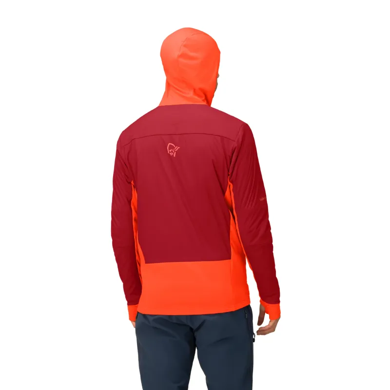Norrona Men's Falketind Alpha90 Insulated Zip Hood Jacket Adrenalin-3