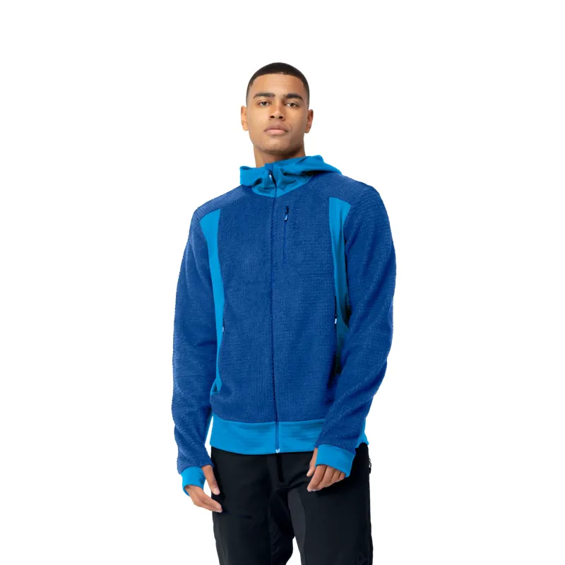 Norrona Men's Falketind Alpha120 Zip Hood Jacket Limoges-4