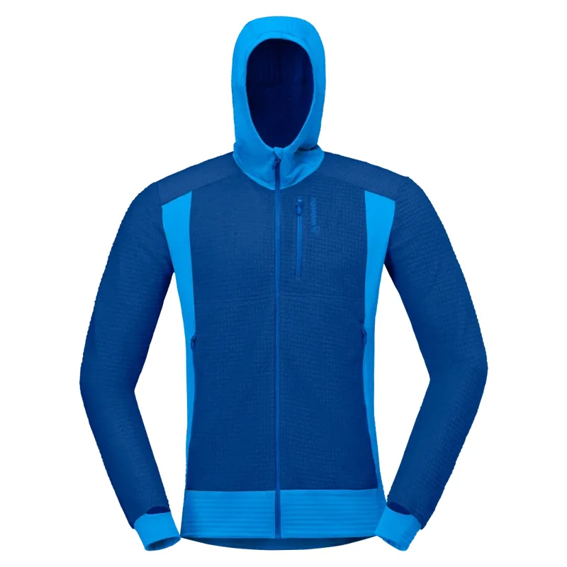 Norrona Men's Falketind Alpha120 Zip Hood Jacket Limoges