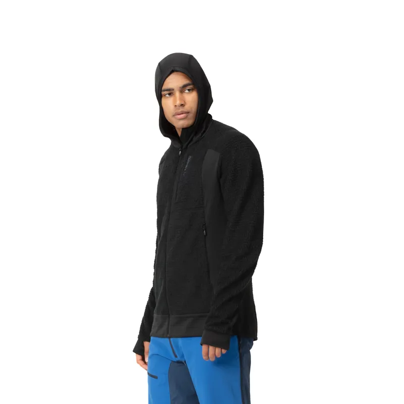 Norrona Men's Falketind Alpha120 Zip Hooded Jacket Caviar-5