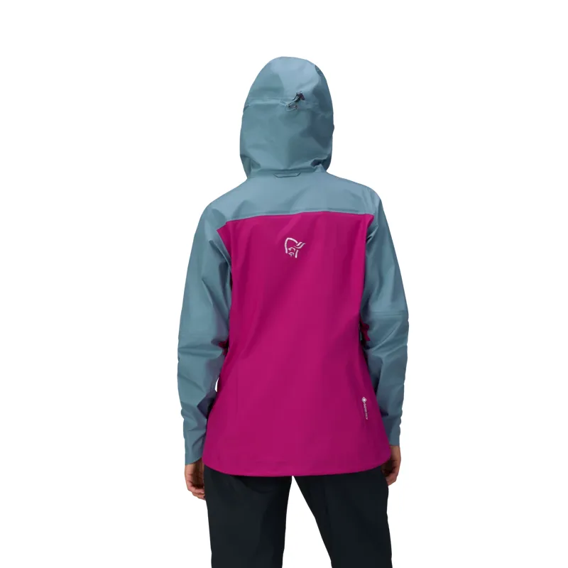 Norrona Women's Falketind GTX  Hooded Jacket Festival-4