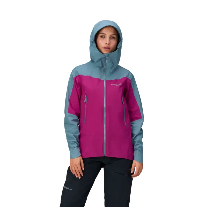 Norrona Women's Falketind GTX  Hooded Jacket Festival-3