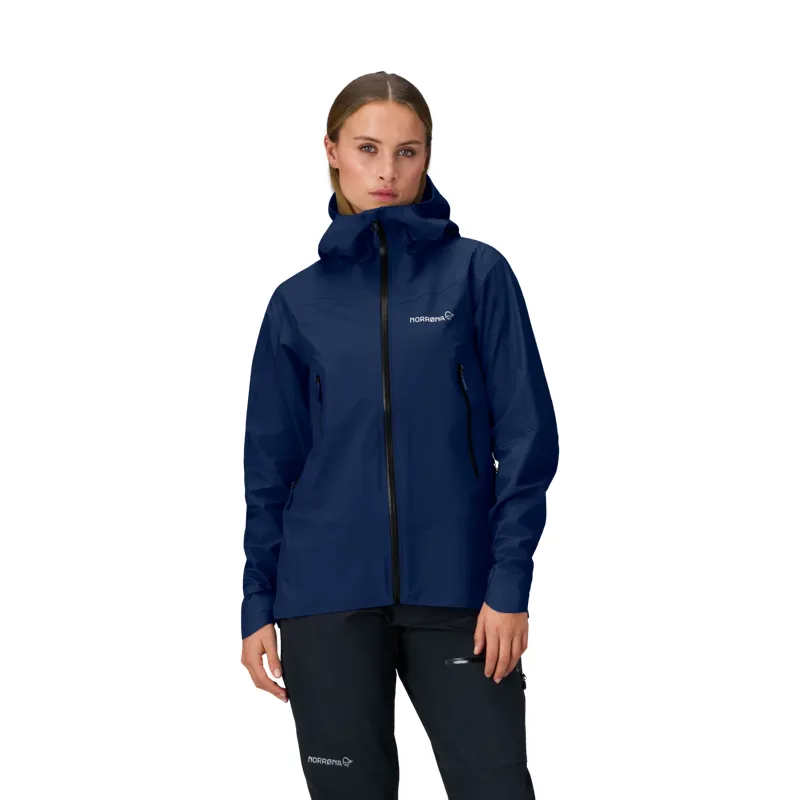 Norrona Women's Falketind GTX Jacket Indigo-4