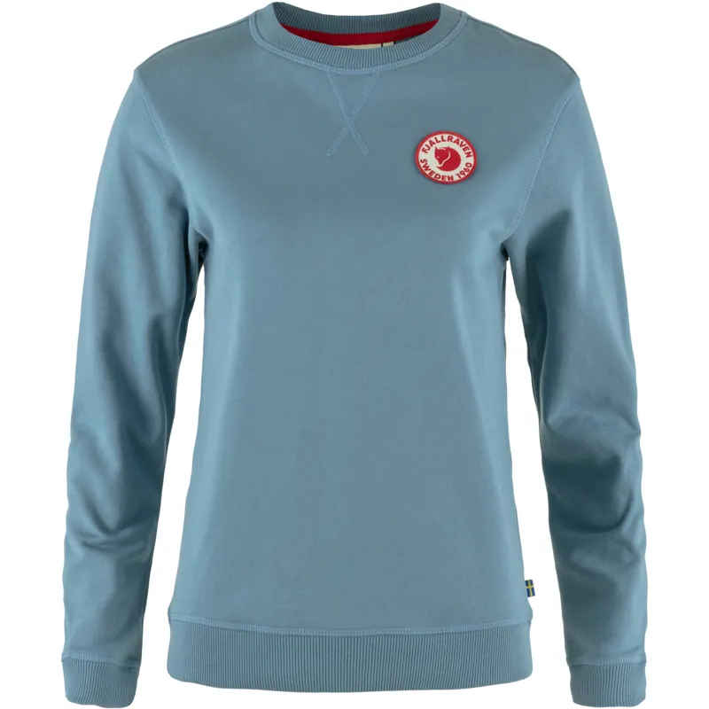 Fjallraven Women's 1960 Logo Sweater Dawn Blue